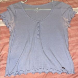 Light Blue Women's Top